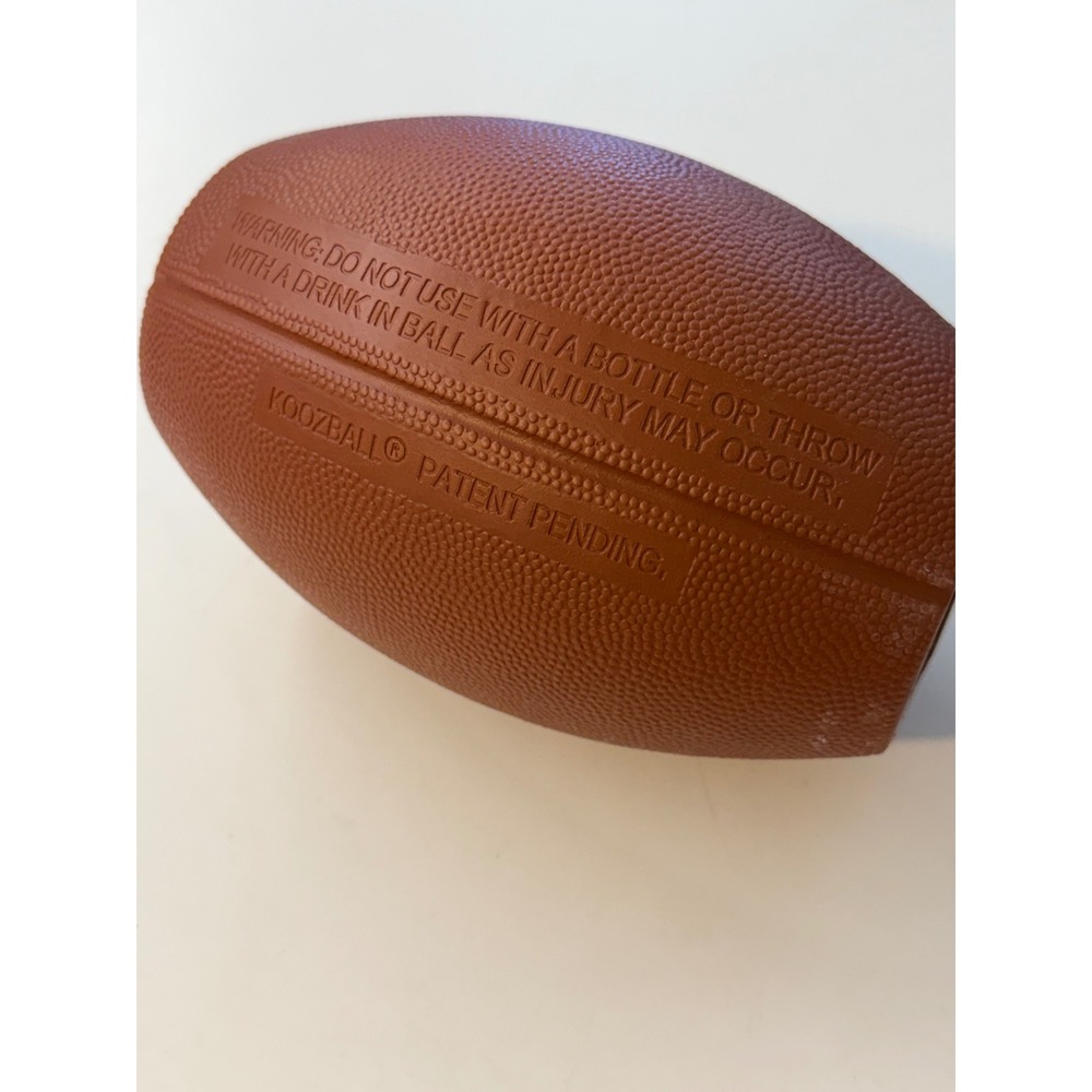 Koozball Football Drink Insulator Foam Can Cooler - Picture 2 of 4